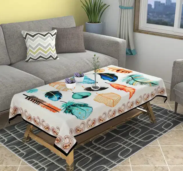 Polycotton Table Covers (Multicolor, 40x60 Inches)
