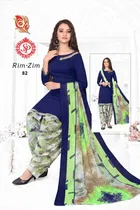 वीमेन अन्स्टिचड ड्रेस मटेरियल सूट 