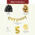 5th Happy Birthday Balloon Decoration Kit, Multicolor, Pack Of 52