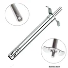 Stainless Steel Gas lighter Pack of 1, Silver