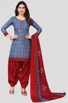 Cotton Unstitched Salwar Suit 