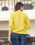 Rayon Printed Top for Women 