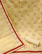 Chanderi Cotton Unstitched Dress Material for Women 