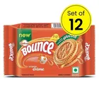 Sunfeast Bounce Orange Cream Biscuit - 12X58 g (Pack Of 12)