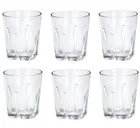 Afast 300 ml Drinking Glasses for Water, Juice,  Soda, Mocktail, Glass Set (6 Pcs Set)