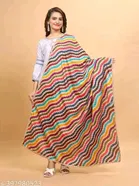 Chinon Printed Dupatta for Women 