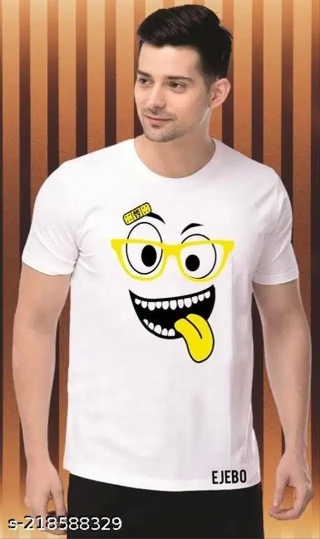 T-Shirt for Men (White, XXL)