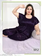 Satin Nightsuit for Women 