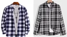 Full Sleeves Checkered Shirt for Men 