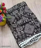 Georgette Printed Saree for Women 