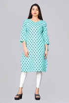 A-Line Cotton Kurti for Women 