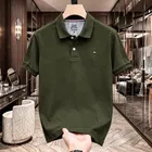 Cotton Matty Solid T-shirt For Men, Olive 