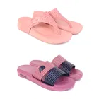 Combo of Slippers & Sliders for Women 
