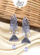 Oxidised Alloy Earrings for Women 
