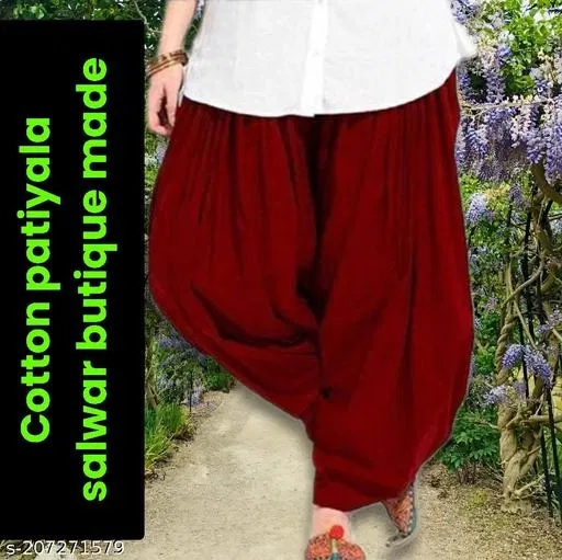 Salwars for Women (Maroon, 44)