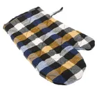 E-Retailer Heat Resistant Padded Cotton Kitchen Oven Mitt Microwave Gloves 