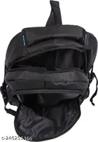 Nylon Backpack for Men & Women, Black