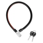 Heavy Duty Multipurpose Cable Lock for Bike, luggage, Helmet, Steel Keylock, anti-Theft 