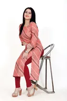 A-Line Crepe Kurti for Women 