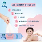 Parachute Advansed Baby Face & Body Baby Wipes With Virgin Coconut Oil + 99% Pure Water, 72 Pulls, 
