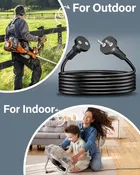 Male Female Extension Lead | Power Cord | Electrical Connector | 2 Pin 1 Socket Extension Boards  