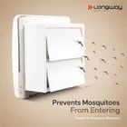 LONGWAY Ventura 8 Inch 200 mm Energy Efficient Exhaust Fan