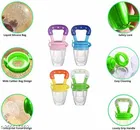 Silicone Fresh Fruit Milk Nibbler Feeding Safe Kids Supplies Nipple Teat Pacifier Bottles