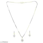 Alloy Necklace with Earrings for Women 