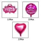 Princess Theme 2nd Happy Birthday Decoration,Multicolour,Set Of 1