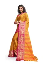 Cotton Embellished Saree for Women 