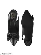 Shoetopia Solid Block Heels for Kids 