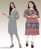 Crepe Kurtis for Women 