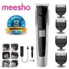 Plastic Rechargeable Trimmer for Men (Black, White)