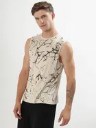 Round Neck Printed T-Shirt for Men 