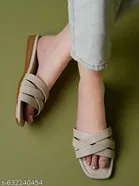 Perforated Flat Sandals for Women 