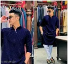 Solid Regular Kurta for Men 