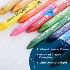 Luxor Doodle Jumbo Wax Crayons 90Mmx11Mm/12'S 