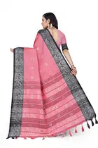 Cotton Embellished Saree for Women 