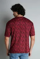 Round Neck Printed T-Shirt for Men 