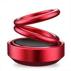 Double Ring Rotating Air Freshener for Car (Multicolor)