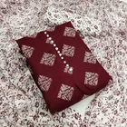 Cotton Slub Unstitched Dress Material for Women 