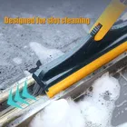 Enmora 2 in 1 Floor Cleaning Brush with Wiper with Long Handle 120°Handle Fiber Brush with Holder 