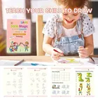 Practice 4 Pcs Copybook with 10 Pcs Refill Kit for Kids (Set of 1)