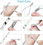Stainless Steel 9 in 1 Manicure Tool Kit 