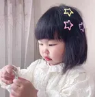 Metal Star-Shaped Hair Clips for Girls 
