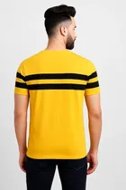 Round Neck Striped T-Shirt for Men 