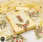 Embroidered Unstitched Suit for Women 