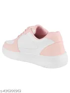 Colorblocked Synthetic Sneakers for Girls 