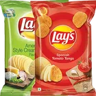 Lays Americann Style Cream & Onion Flavour Chips 28 g + Lays Spanish Tomato Tango Chips 24 g
