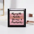 Ronzille Metallic Blusher & Square Palette Highlighter 